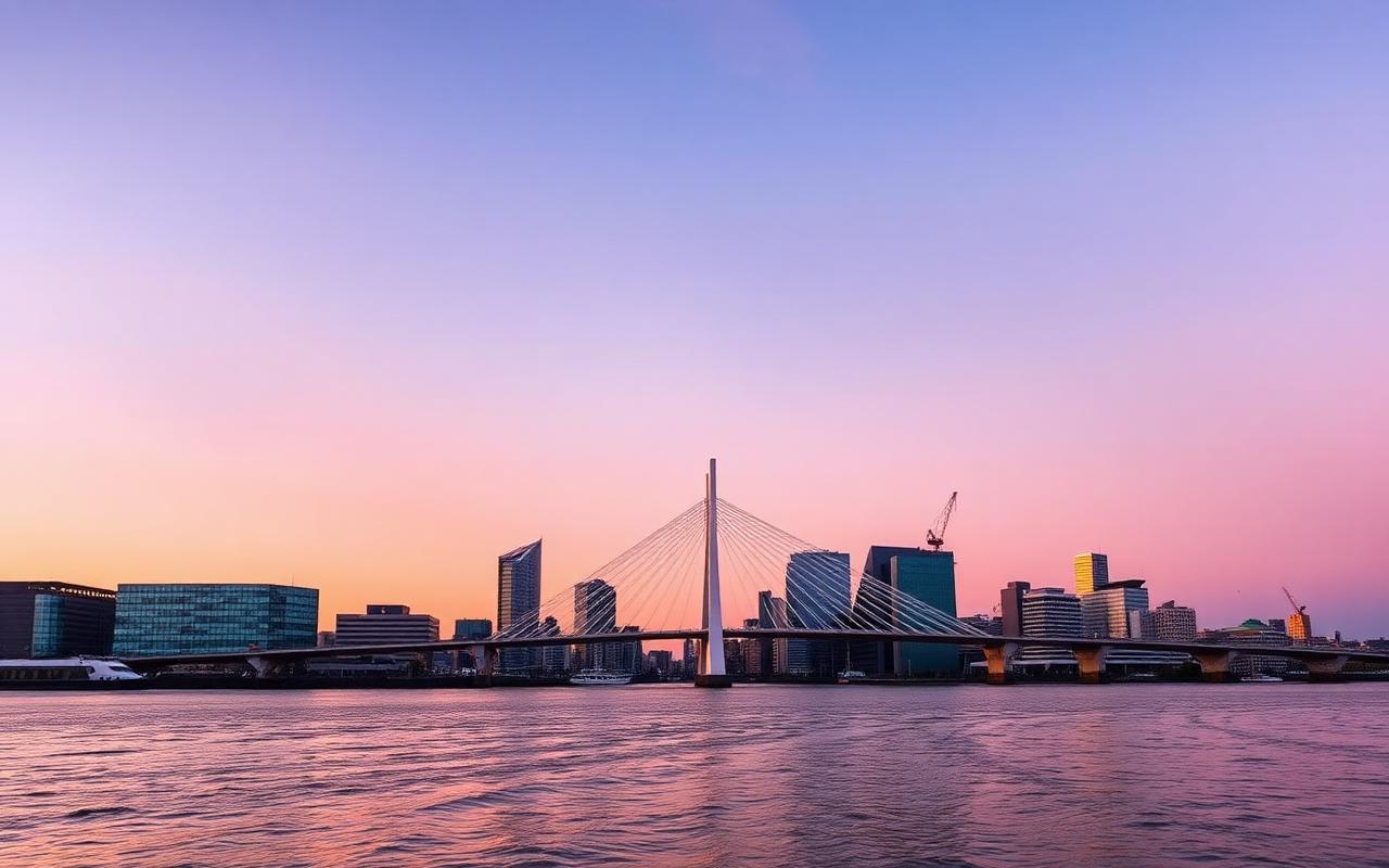 Rotterdam skyline